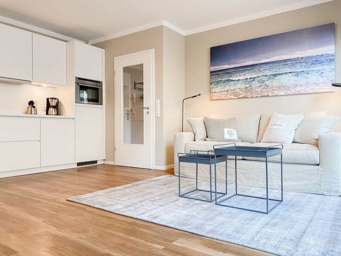 50 m² Ferienwohnung ∙ 1 Schlafzimmer ∙ 3 Gäste – Bild 3
