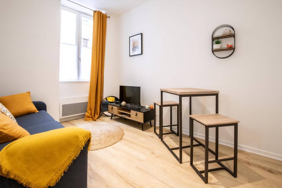 18 M² Estúdio ∙ 1 Quarto ∙ 2 Hóspedes - Lyon