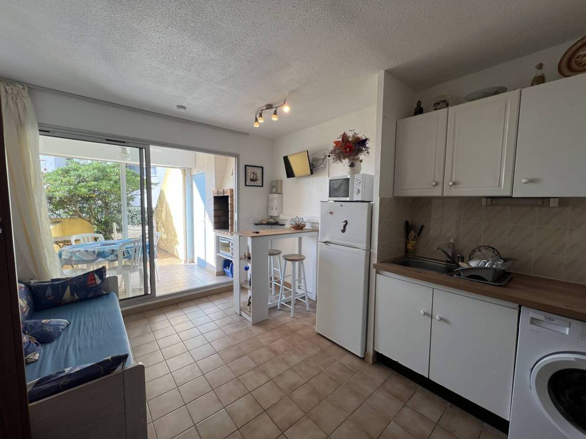 28 M² Apartamento ∙ 1 Habitación ∙ 4 Huéspedes - Le Barcarès
