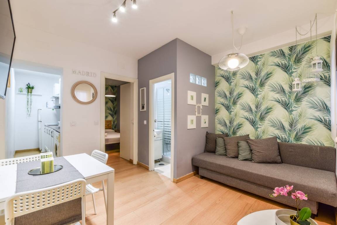 40 M² Apartamento ∙ 1 Quarto ∙ 4 Hóspedes - Madrid