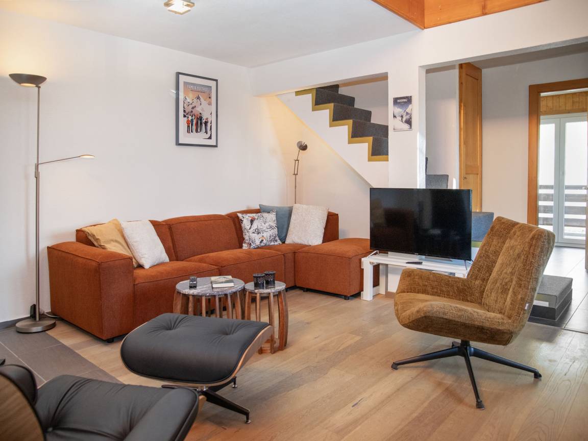 90 M² Ferienwohnung ∙ 3 Schlafzimmer ∙ 6 Gäste - Ovronnaz