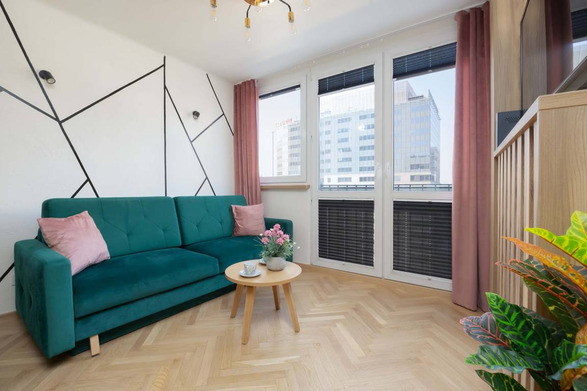 30 M² Appartement ∙ 1 Chambre ∙ 4 Personnes - Varsovie