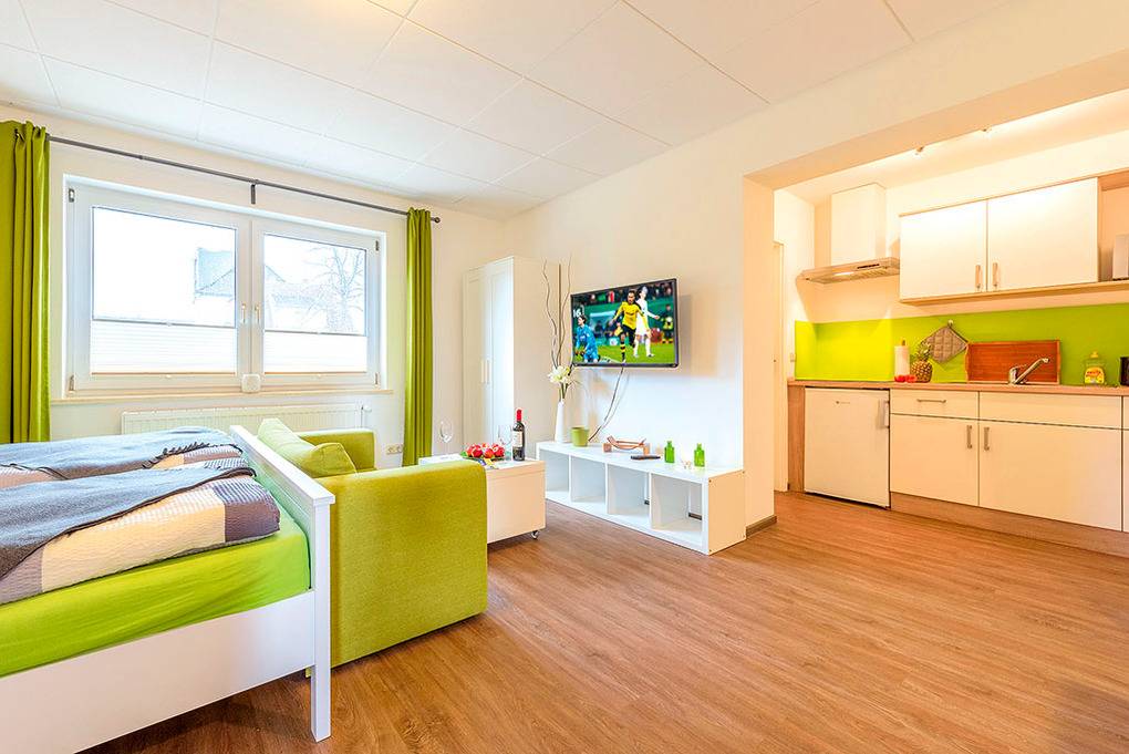 30 m² Ferienwohnung ∙ 1 Schlafzimmer ∙ 2 Gäste – Bild 3