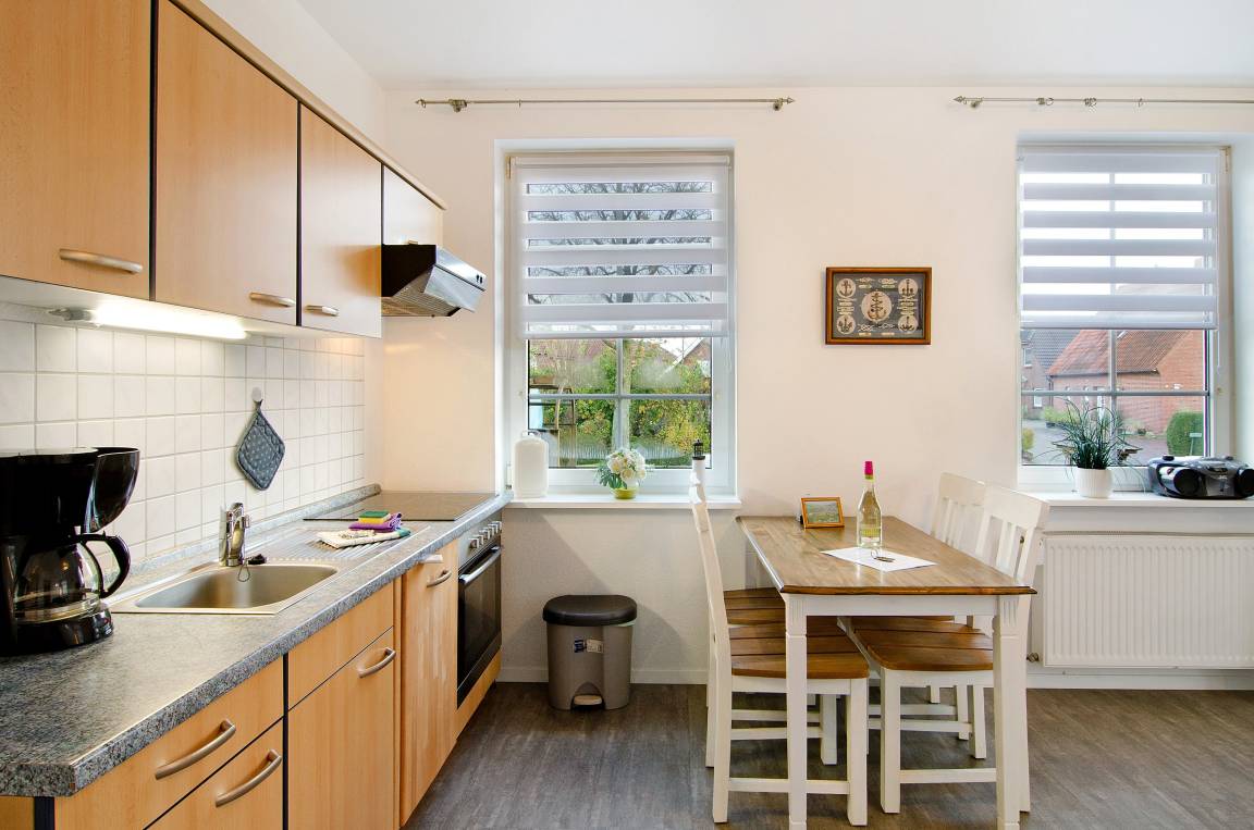 38 M² Ferienwohnung ∙ 1 Schlafzimmer ∙ 2 Gäste - Wangerland