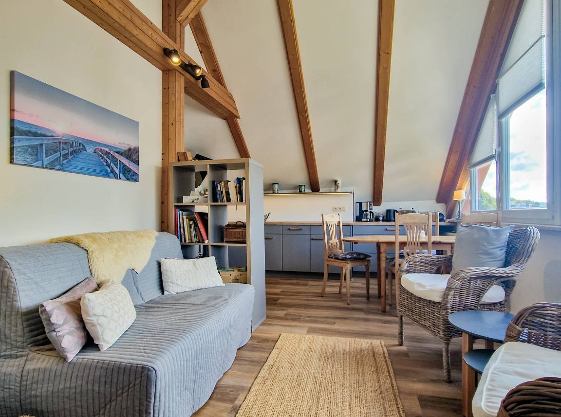 45 m² Ferienwohnung ∙ 1 Schlafzimmer ∙ 2 Gäste – Bild 3