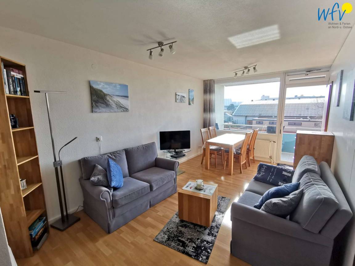 44 M² Ferienwohnung ∙ 2 Schlafzimmer ∙ 4 Gäste - Borkum