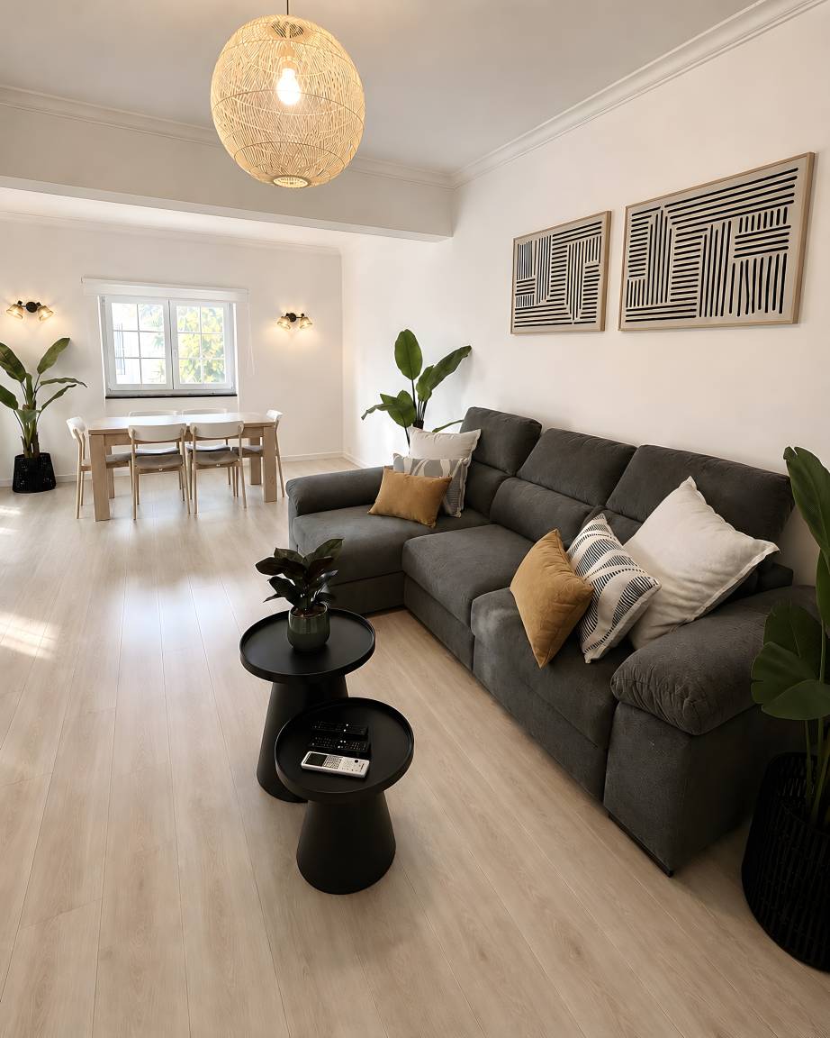 95 M² Apartamento ∙ 2 Habitaciones ∙ 6 Huéspedes - Cascaes