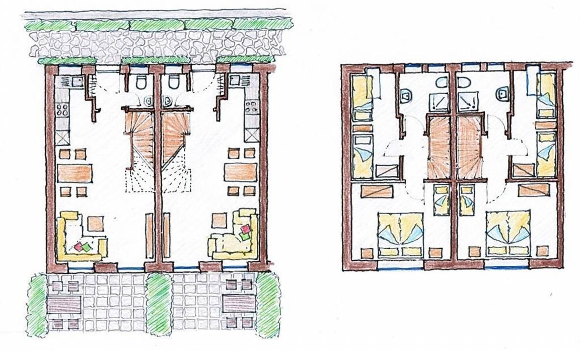 70 m² Ferienhaus ∙ 2 Schlafzimmer ∙ 4 Gäste – Bild 16