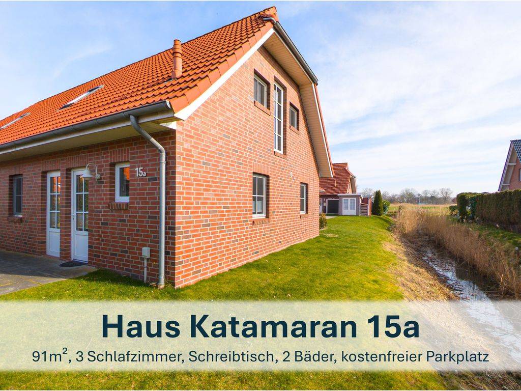 91 M² Village Vacances ∙ 3 Chambres ∙ 6 Personnes - Butjadingen