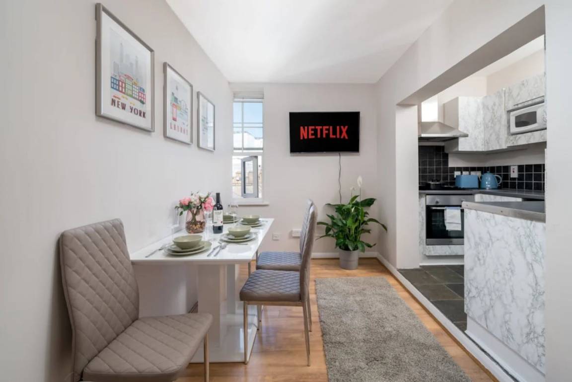 50 M² Apartamento ∙ 2 Habitaciones ∙ 4 Huéspedes - Londres