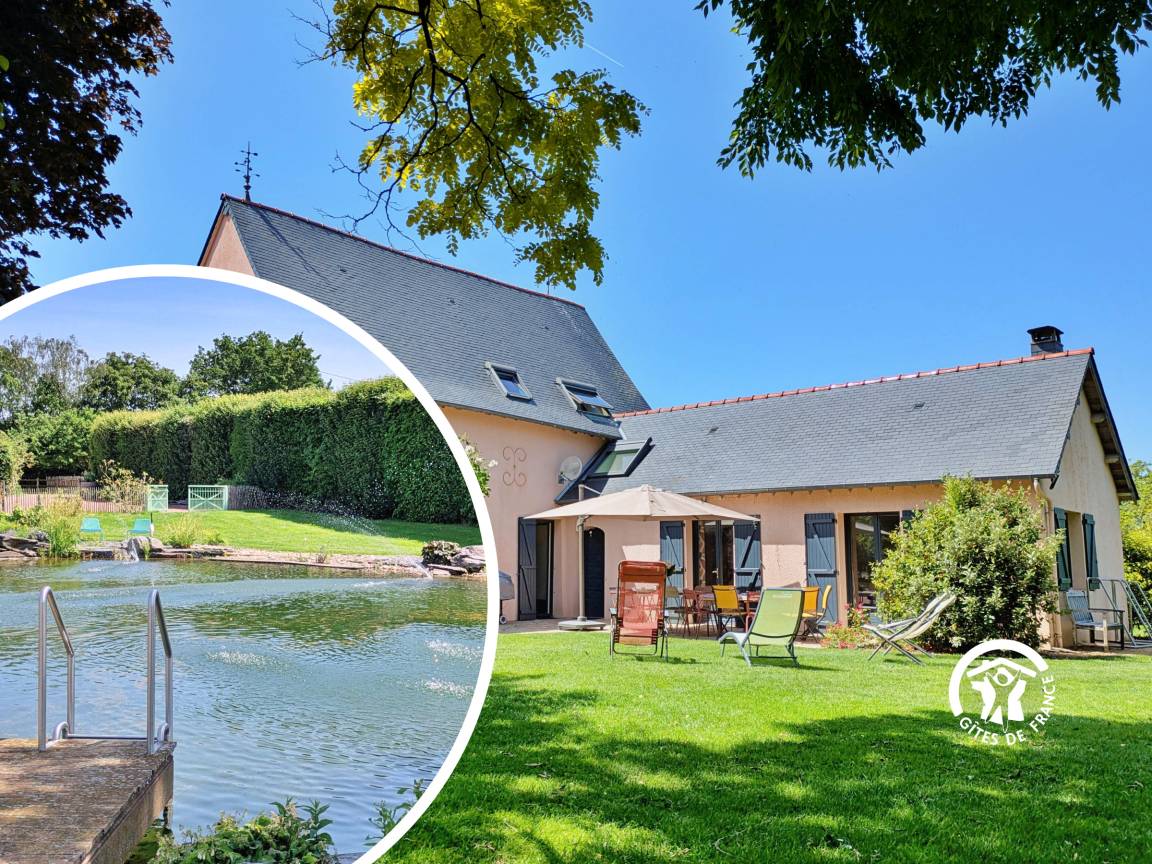 162 M² Cottage ∙ 5 Chambres ∙ 10 Personnes - Musée Robert Tatin