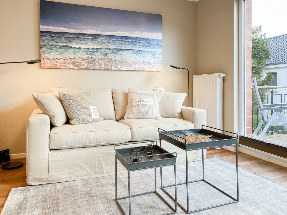 50 m² Ferienwohnung ∙ 1 Schlafzimmer ∙ 3 Gäste – Bild 1