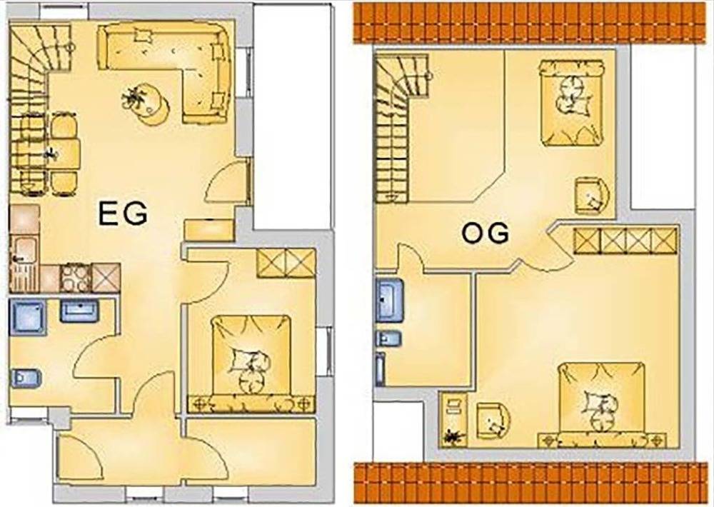 75 m² Ferienhaus ∙ 3 Schlafzimmer ∙ 6 Gäste – Bild 5