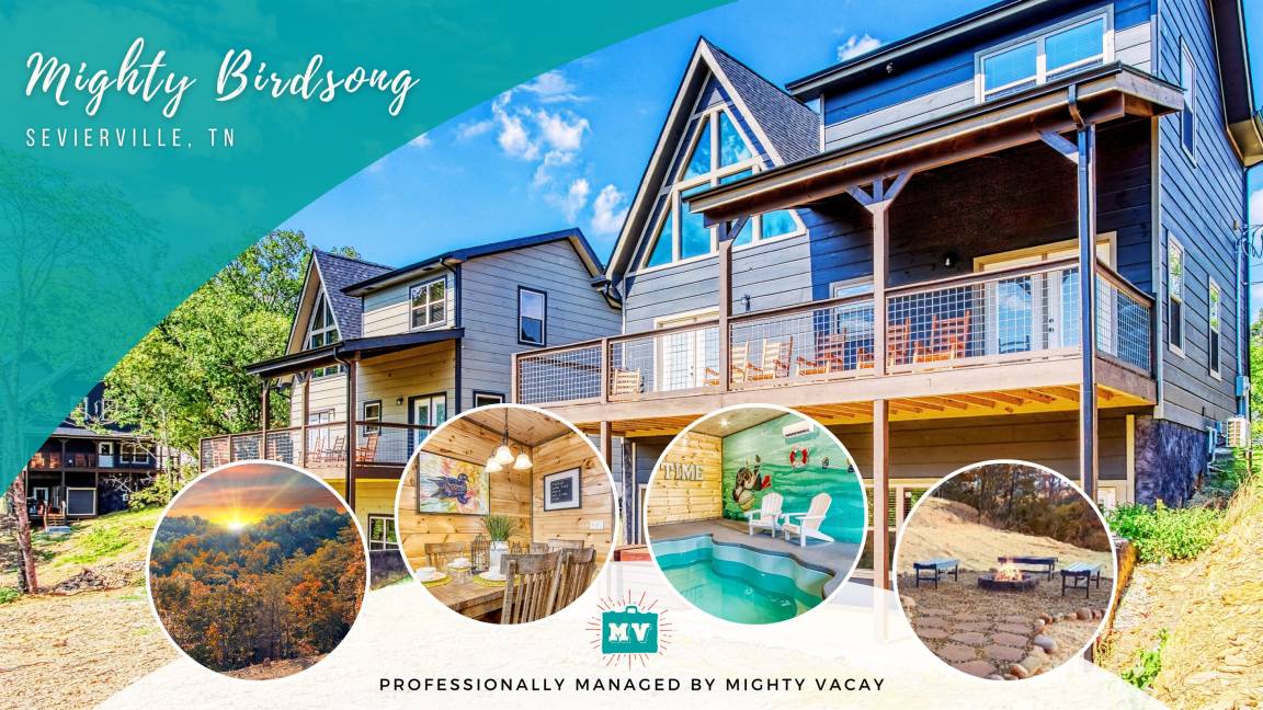 409 M² Cabin ∙ 6 Bedrooms ∙ 24 Guests - Sevierville, TN