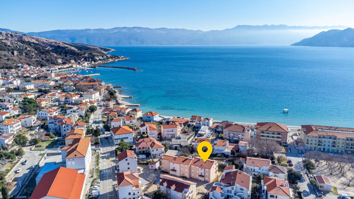 63 M² Apartamento ∙ 3 Habitaciones ∙ 6 Huéspedes - Baška