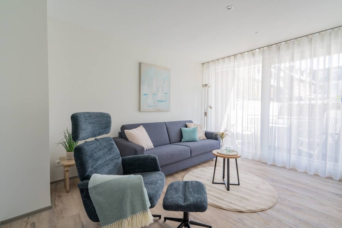 48 m² Ferienwohnung ∙ 1 Schlafzimmer ∙ 3 Gäste – Bild 1