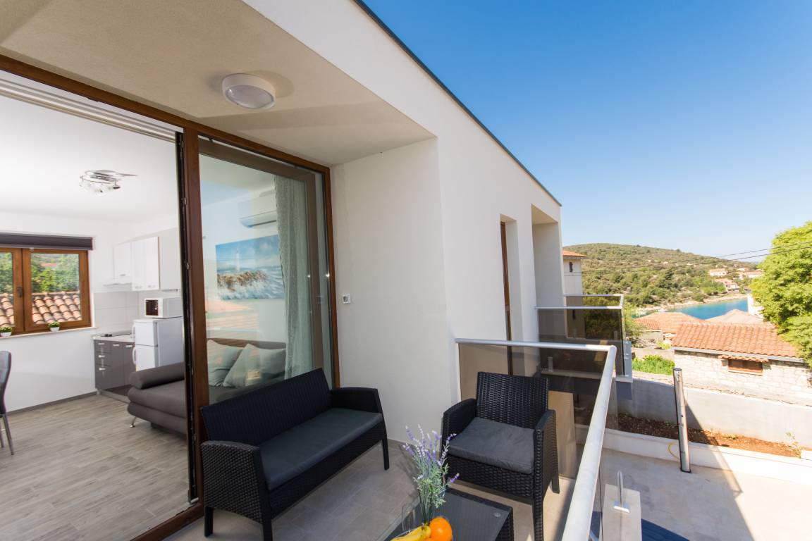 35 M² Apartamento ∙ 1 Habitación ∙ 4 Huéspedes - Trogir