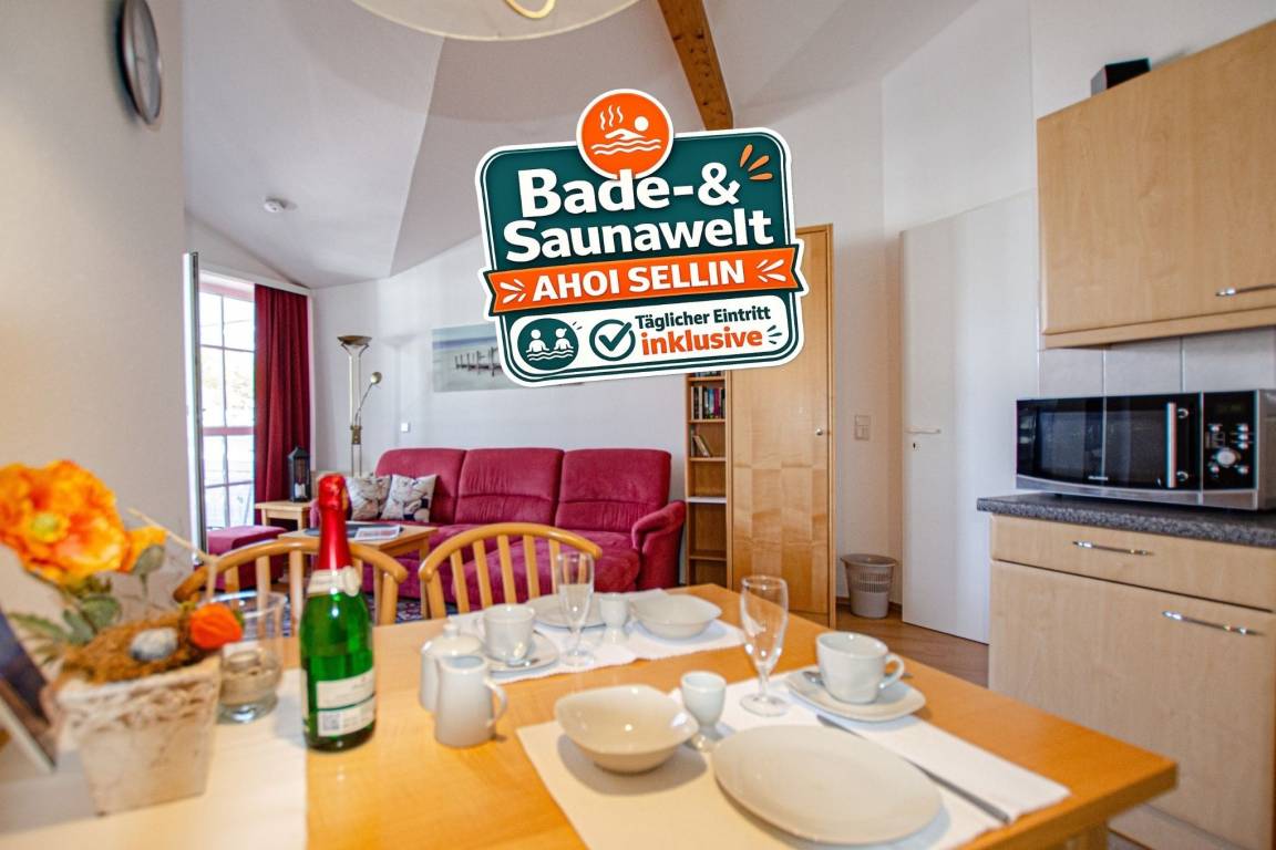 44 m&sup2; Ferienwohnung 1 Schlafzimmer 4 G&auml;ste
