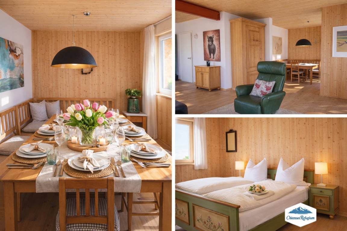 100 M² Apartment ∙ 2 Bedrooms ∙ 6 Guests - Prien am Chiemsee