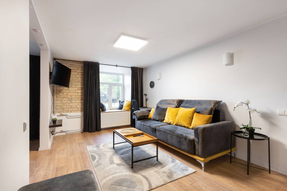 60 M² Lägenhet ∙ 1 Sovrum ∙ 4 Gäster - Vilnius