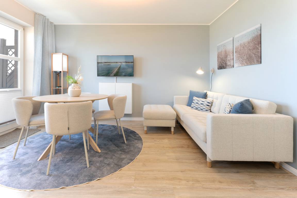 54 m² Ferienwohnung ∙ 2 Schlafzimmer ∙ 4 Gäste – Bild 2