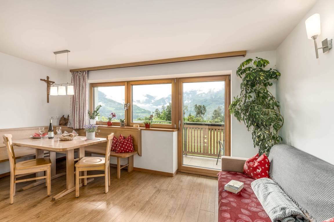 55 M² Ferienwohnung ∙ 2 Schlafzimmer ∙ 6 Gäste - Feldthurns