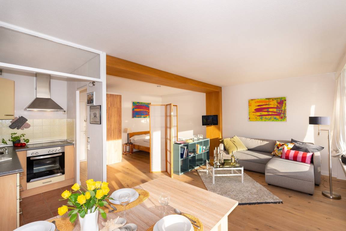 42 m&sup2; Ferienwohnung 1 Schlafzimmer 2 G&auml;ste