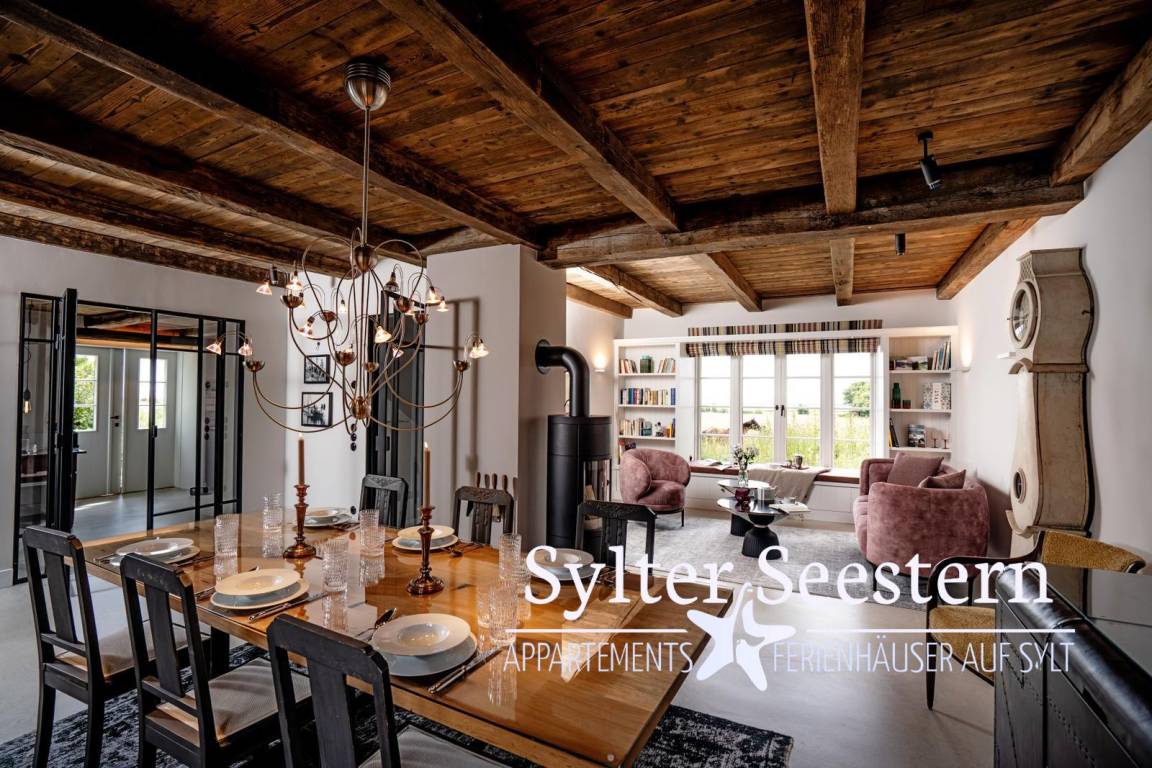 160 M² Ferienhaus ∙ 3 Schlafzimmer ∙ 6 Gäste - Sylt