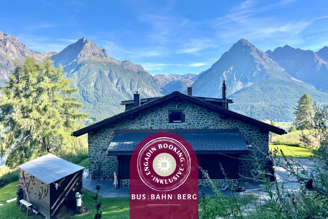 120 M² Chalet ∙ 3 Schlafzimmer ∙ 10 Gäste - Scuol