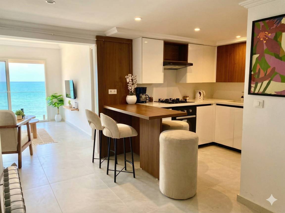 100 M² Apartment ∙ 4 Bedrooms ∙ 8 Guests - La Marsa