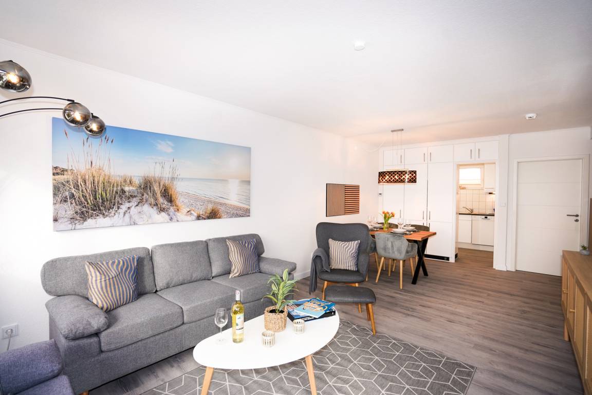 60 m² Ferienwohnung ∙ 2 Schlafzimmer ∙ 3 Gäste – Bild 5