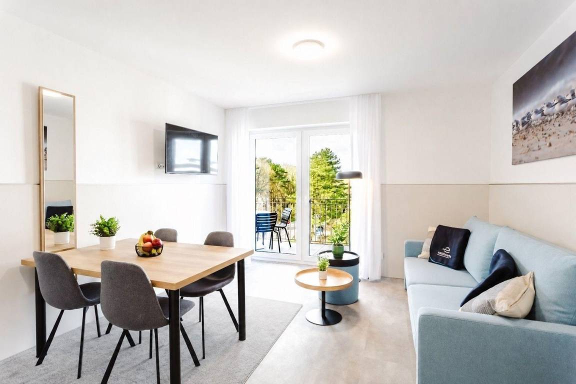 42 m&sup2; Ferienwohnung 1 Schlafzimmer 4 G&auml;ste