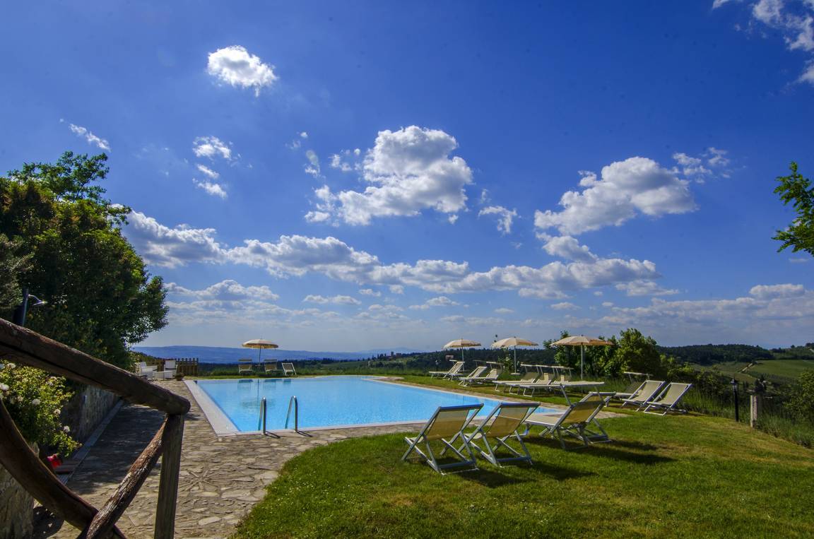 Appartamento a Castellina In Chianti con piscina