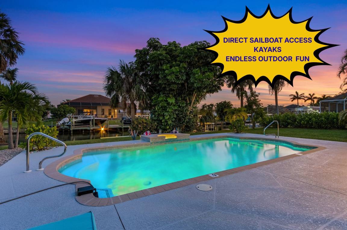 121 M² Ferienhaus ∙ 3 Schlafzimmer ∙ 6 Gäste - Cape Coral, FL