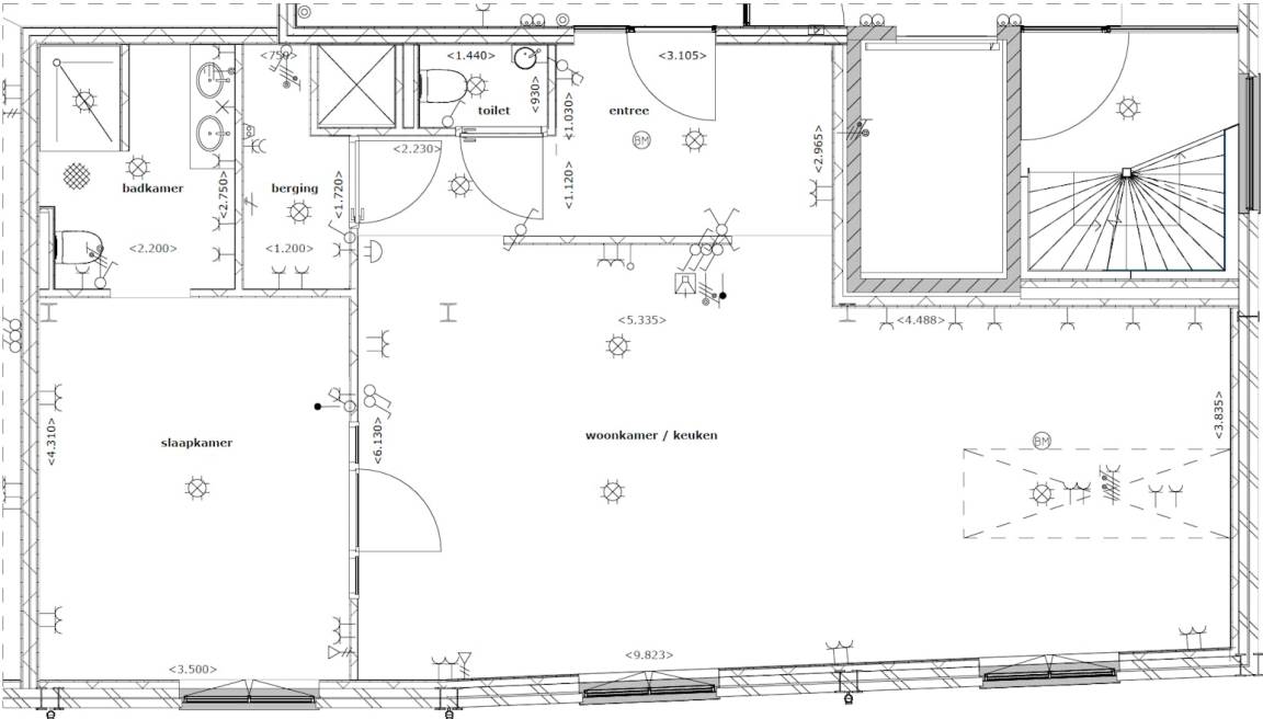 86 M² Ferienwohnung ∙ 1 Schlafzimmer ∙ 2 Gäste - Maastricht