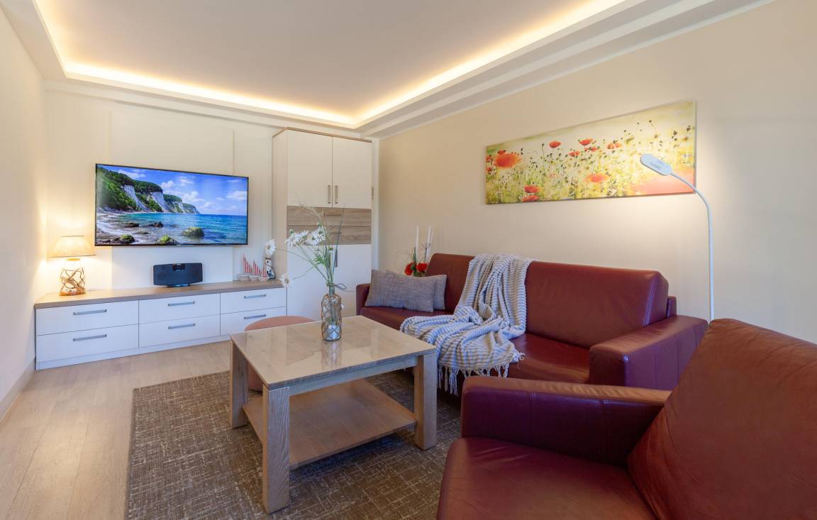 57 M² Ferienwohnung ∙ 1 Schlafzimmer ∙ 3 Gäste - Binz