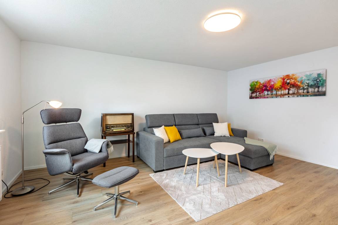 60 M² Ferienwohnung ∙ 1 Schlafzimmer ∙ 2 Gäste - Bad Säckingen