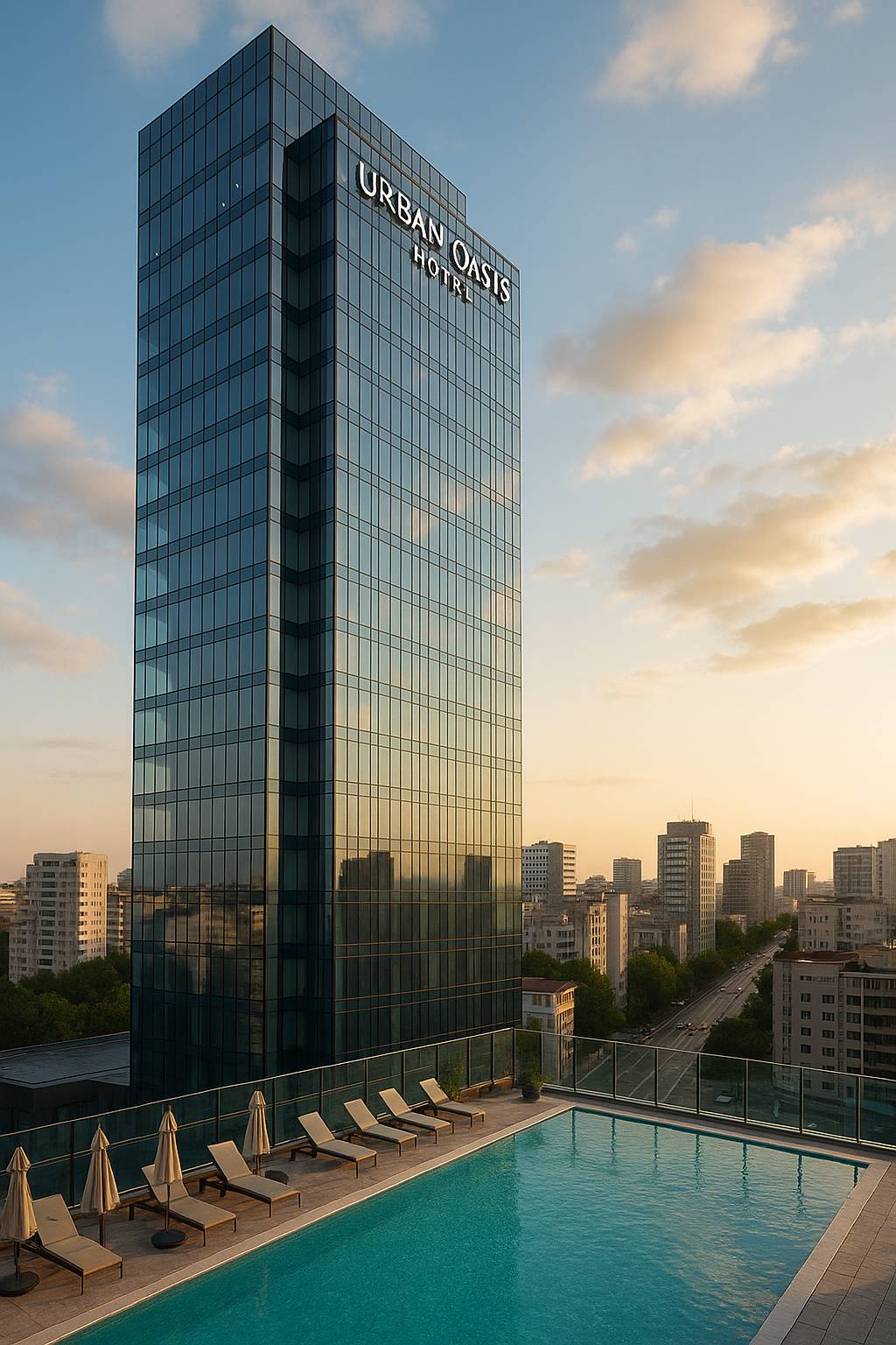 100 m&sup2; Hotel 3 Schlafzimmer 6 G&auml;ste