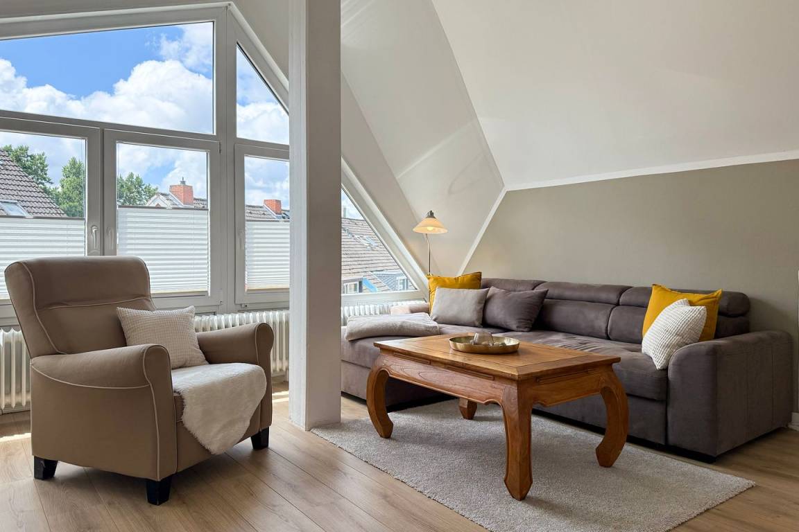 47 M² Ferienwohnung ∙ 1 Schlafzimmer ∙ 2 Gäste - Duhnen