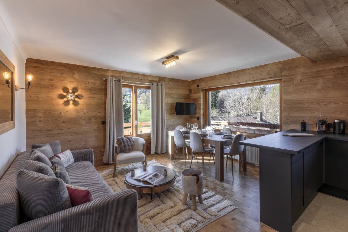 80 M² Appartement ∙ 3 Slaapkamers ∙ 6 Gasten - Megève