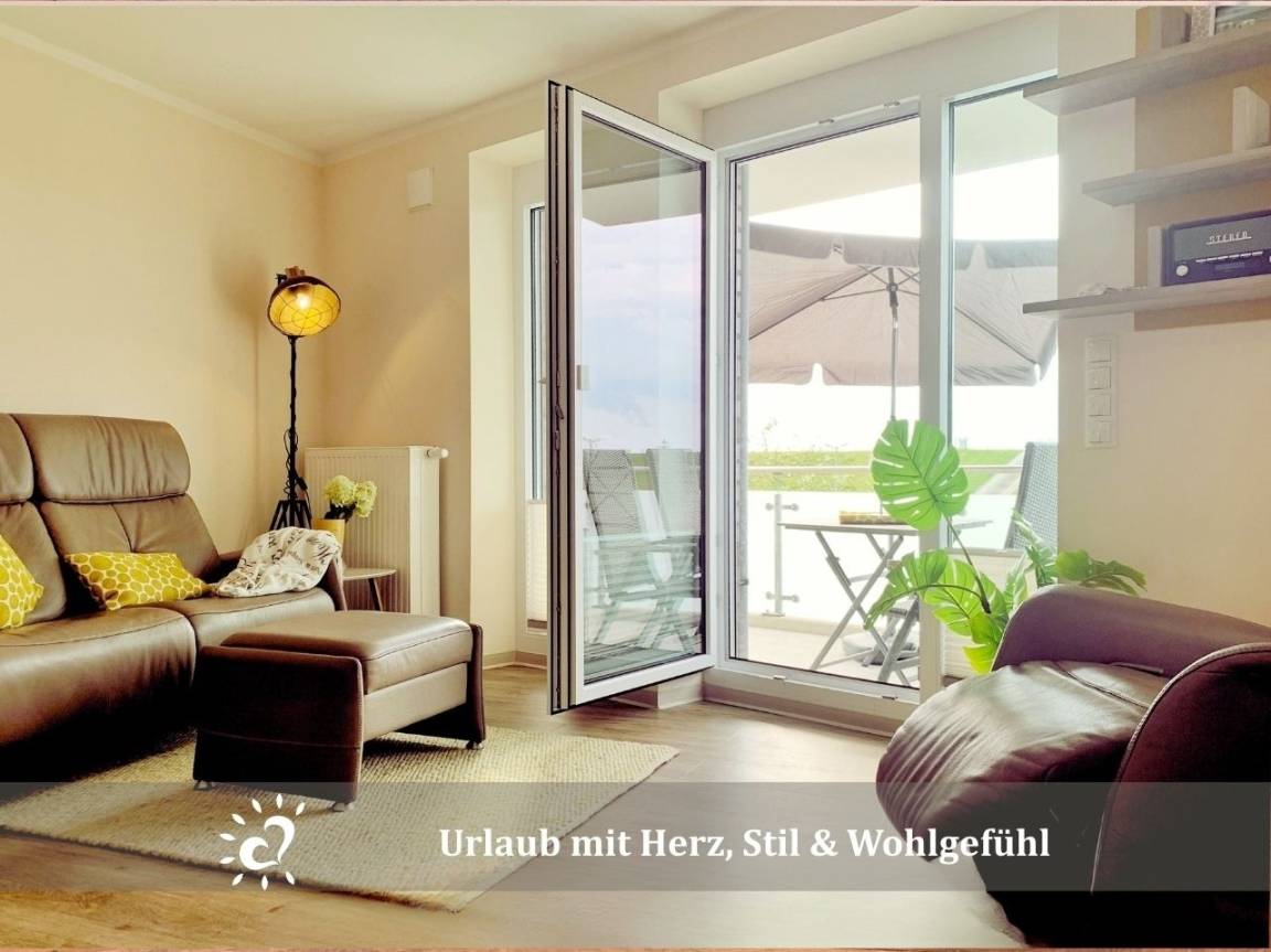 68 m&sup2; Ferienwohnung 2 Schlafzimmer 4 G&auml;ste
