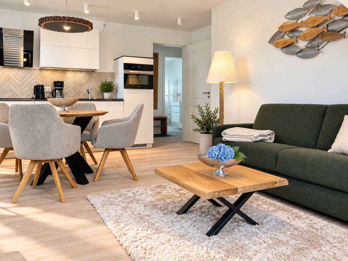 51 m&sup2; Ferienwohnung 1 Schlafzimmer 4 G&auml;ste