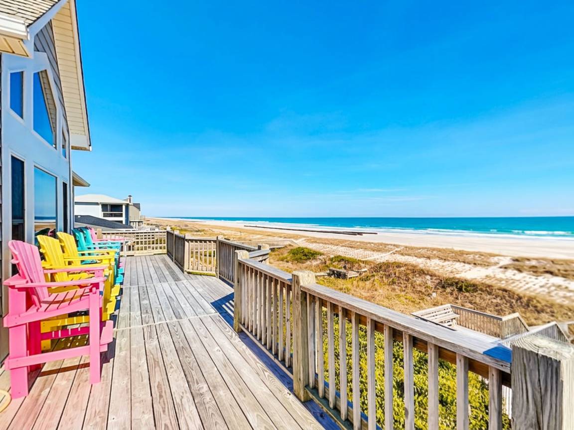 223 M² House ∙ 4 Bedrooms ∙ 8 Guests - Topsail Beach, NC
