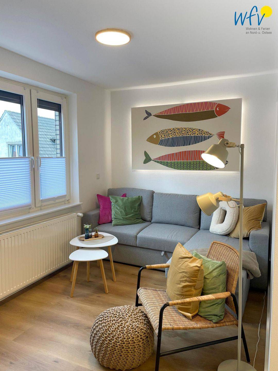 56 M² Ferienwohnung ∙ 2 Schlafzimmer ∙ 5 Gäste - Borkum