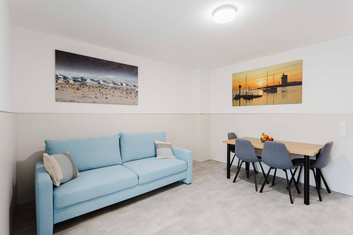 55 m² Ferienwohnung ∙ 1 Schlafzimmer ∙ 5 Gäste – Bild 8