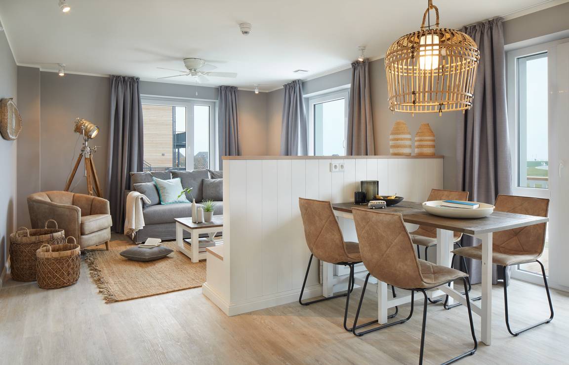 42 m&sup2; Ferienwohnung 1 Schlafzimmer 4 G&auml;ste