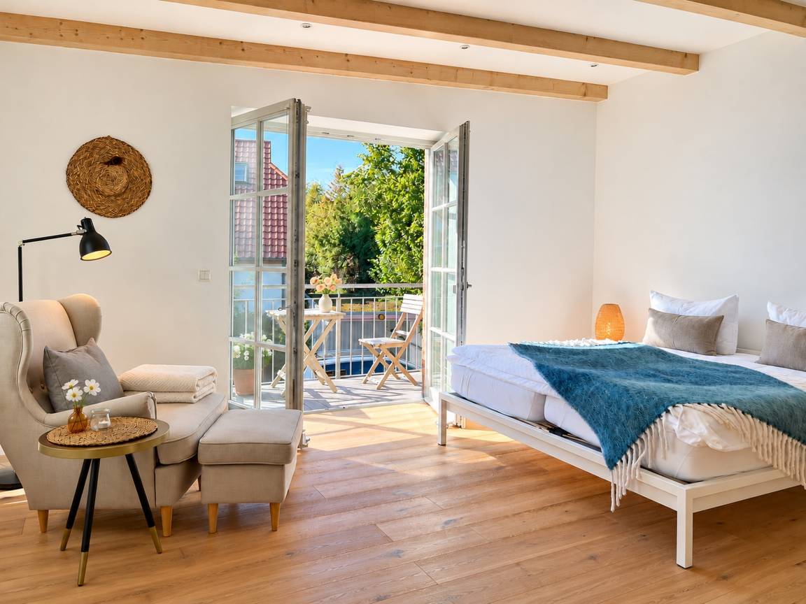 80 m&sup2; Ferienwohnung 1 Schlafzimmer 2 G&auml;ste