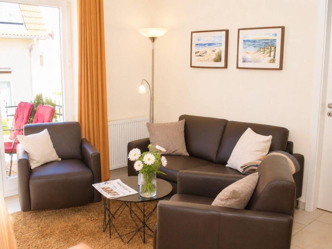 58 m&sup2; Ferienwohnung 2 Schlafzimmer 4 G&auml;ste