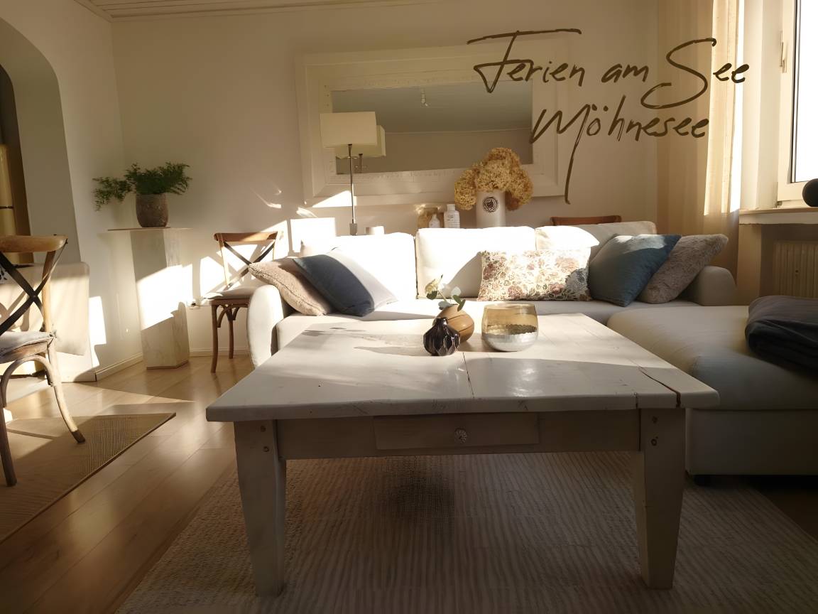 65 M² Ferienwohnung ∙ 2 Schlafzimmer ∙ 3 Gäste - Möhnesee