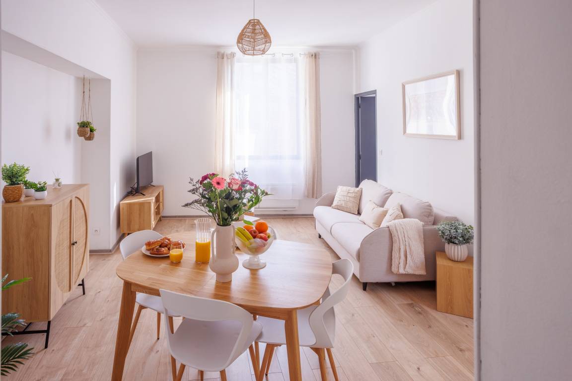 44 M² Appartement ∙ 1 Slaapkamer ∙ 4 Gasten - Caudry